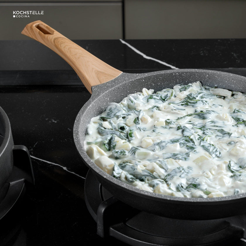 KOCHSTELLE Sartén de Granito Color Negro Antiadherente 1 pieza