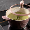 KOCHSTELLE Batería de Cocina Luxury Color Rosa Antiadherente de 13 piezas