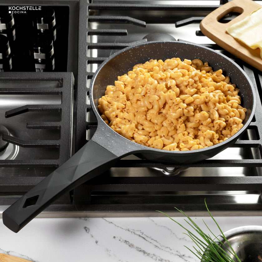 KOCHSTELLE Batería de Cocina Serenity Color Negro Antiadherente de 13 piezas