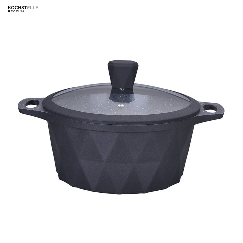 KOCHSTELLE Batería de Cocina Serenity Color Negro Antiadherente de 13 piezas
