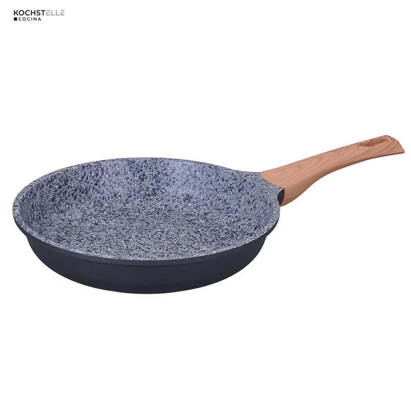 KOCHSTELLE Batería de Cocina Wood Color Negro Antiadherente de 10 piezas