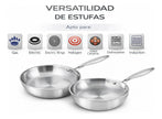 Juego De Sartenes Acero Inoxidable