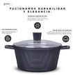 KOCHSTELLE Batería de Cocina Modern Color Negro Antiadherente de 13 piezas