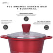 KOCHSTELLE Batería de Cocina Joys Color Rojo Antiadherente de 13 piezas