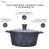 KOCHSTELLE Batería de Cocina Serenity Color Negro Antiadherente de 13 piezas