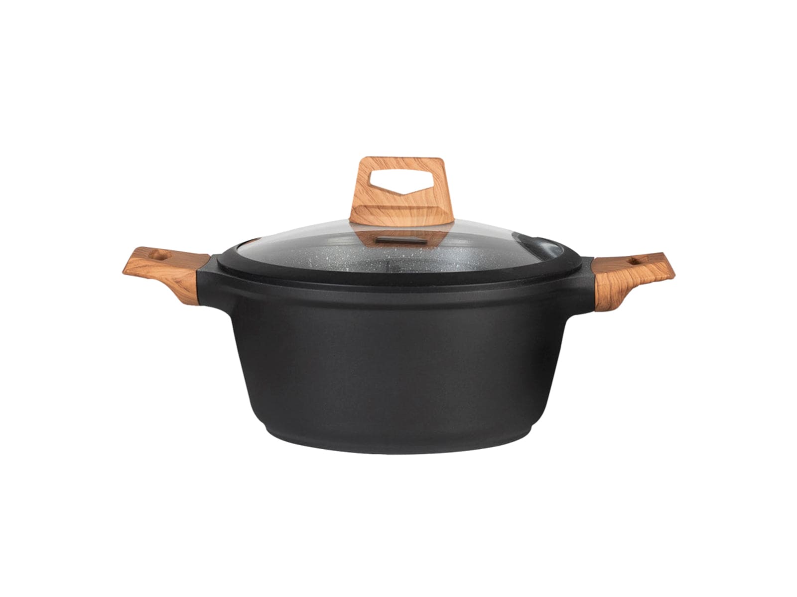 COMBO GREY★ Batería de cocina Wood con mármol antiadherente + juego de 3 palas 10 pzas.  + Utensilios de cocina de silicón con soporte, color Blanco 12 pzas. +  Pad Soporte de utensilios de cocina color Gris