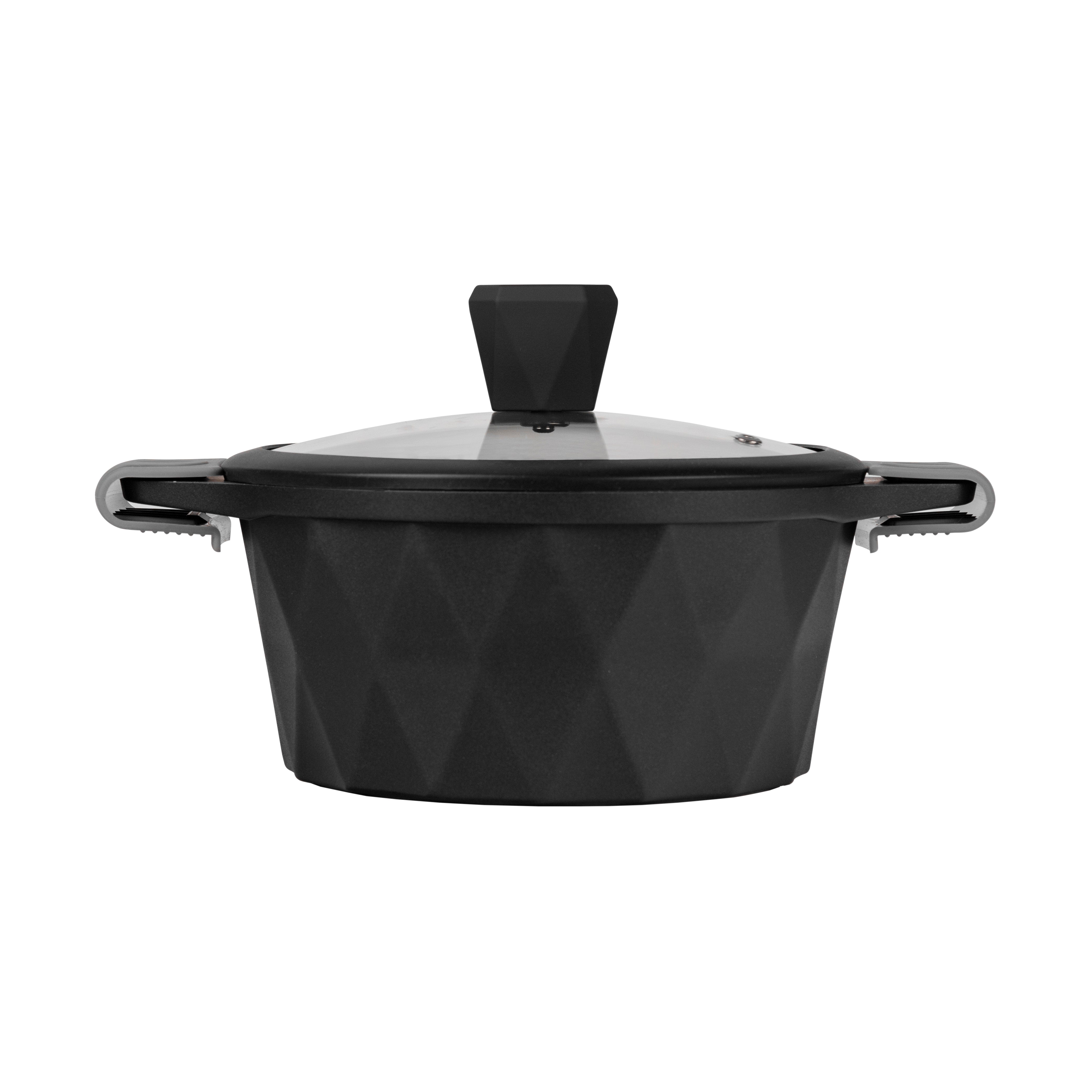 Batería de cocina Serenity Negra con Granito antiadherente 13 piezas. –  Kochstelle