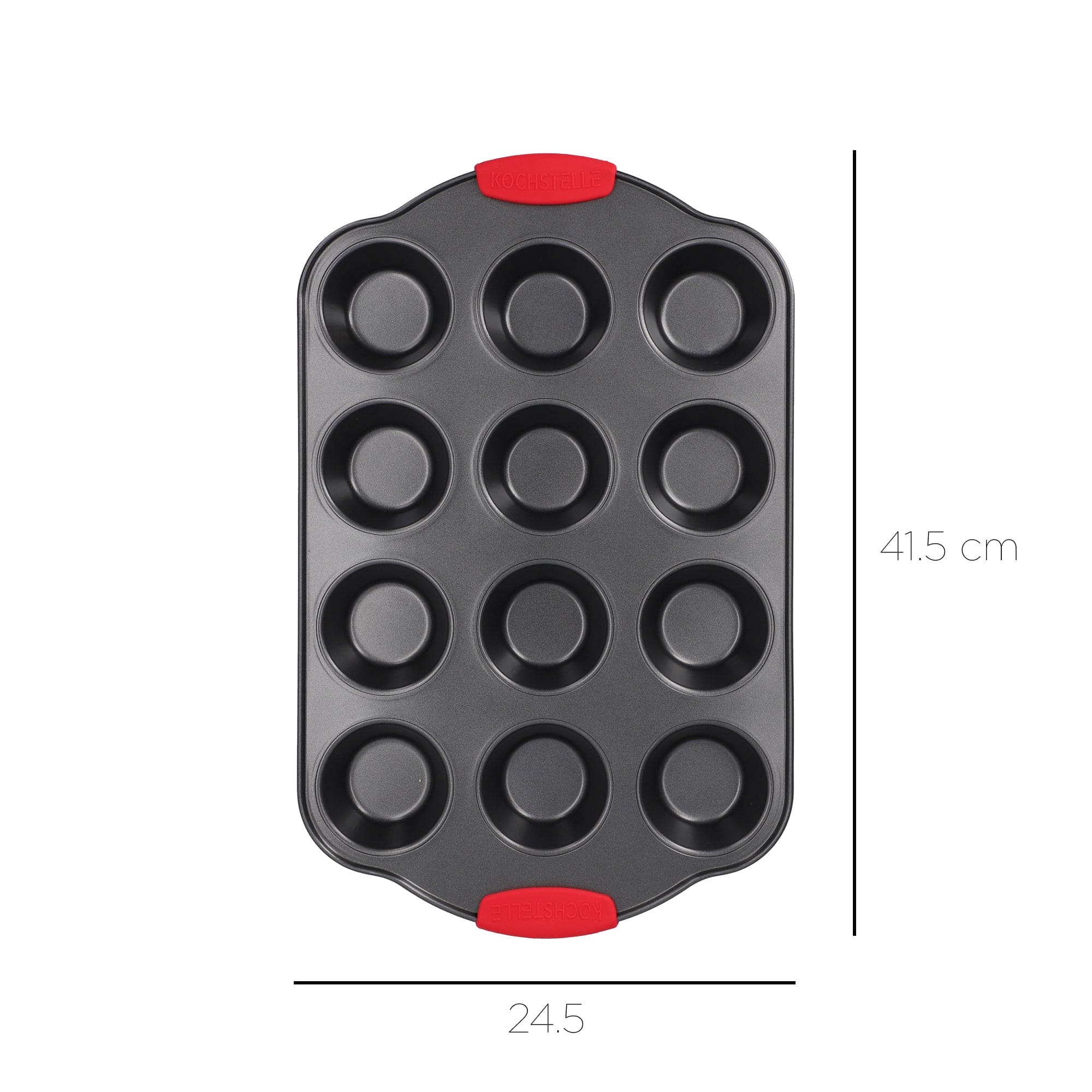 Bandejas para hornear Antiadherente color Negro 4 piezas