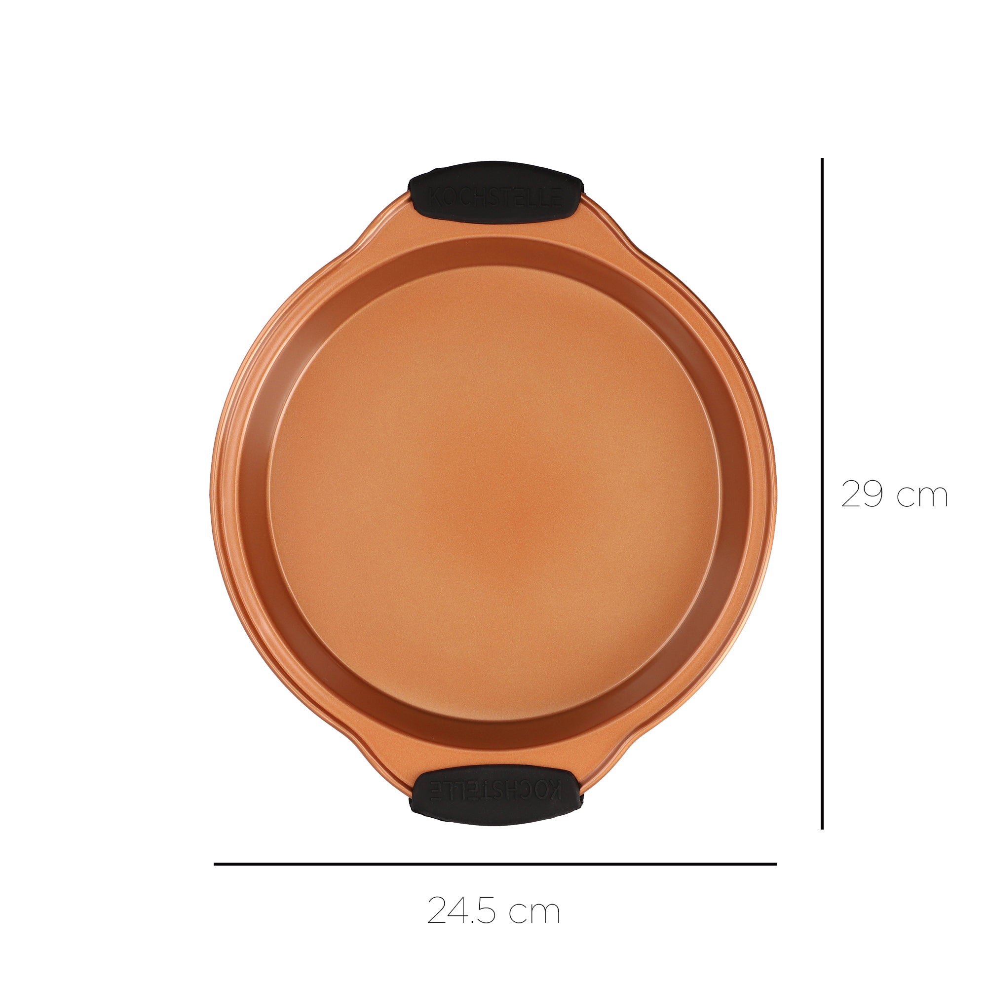Bandejas para hornear Antiadherente color Bronce 4 pzas.