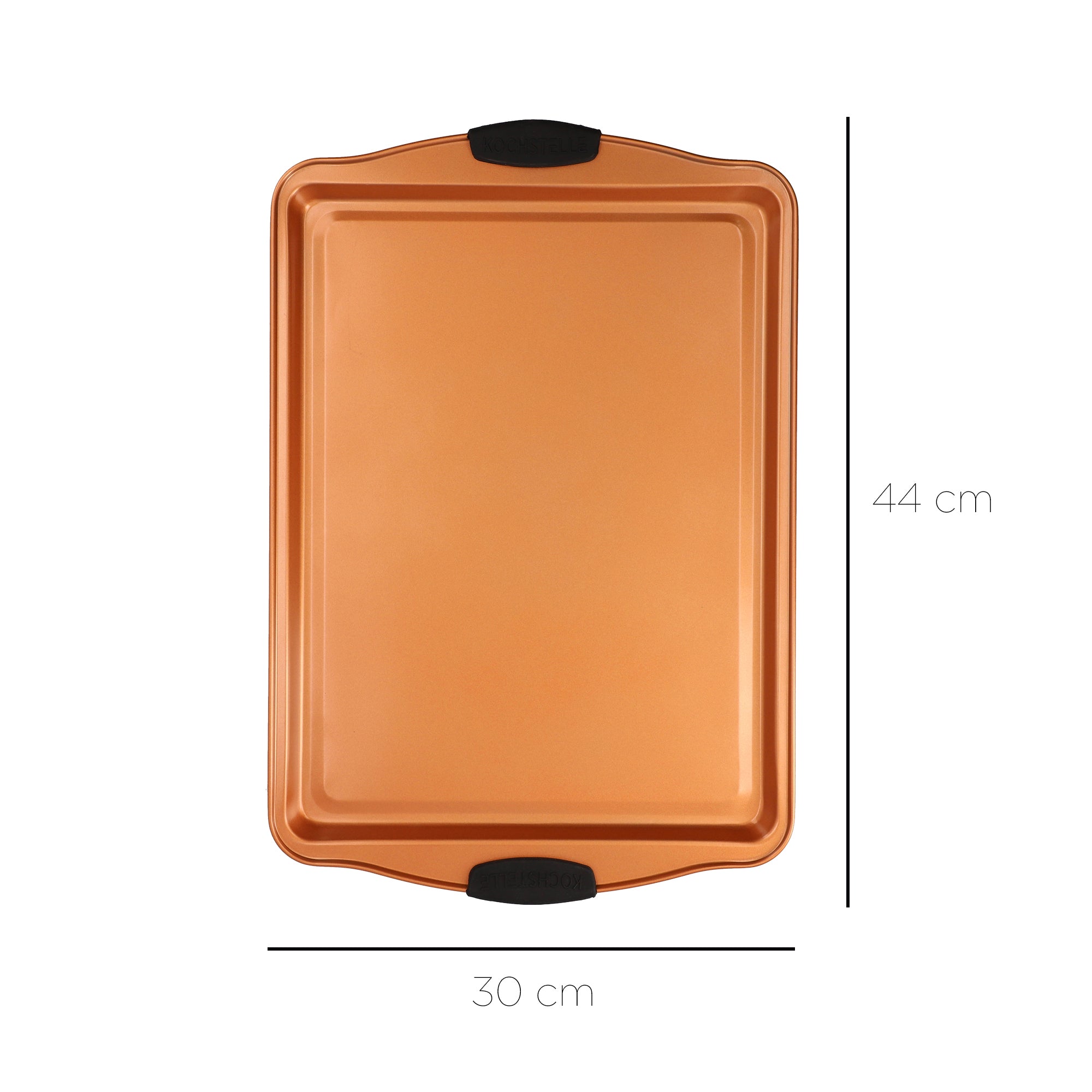 Bandejas para hornear Antiadherente color Bronce 4 pzas.