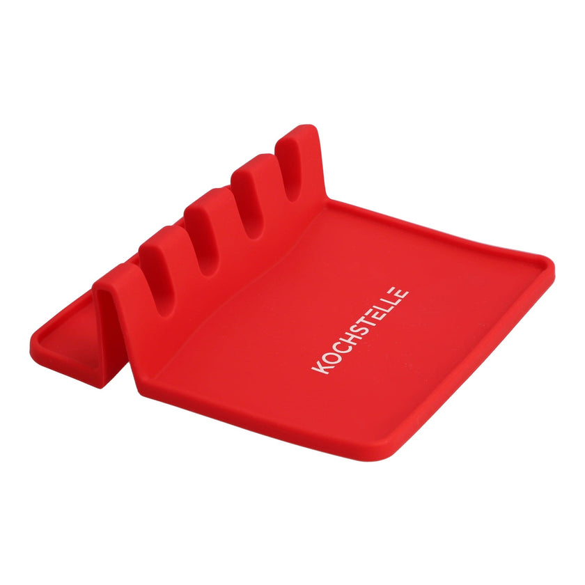 Pad Soporte de utensilios de cocina color Rojo