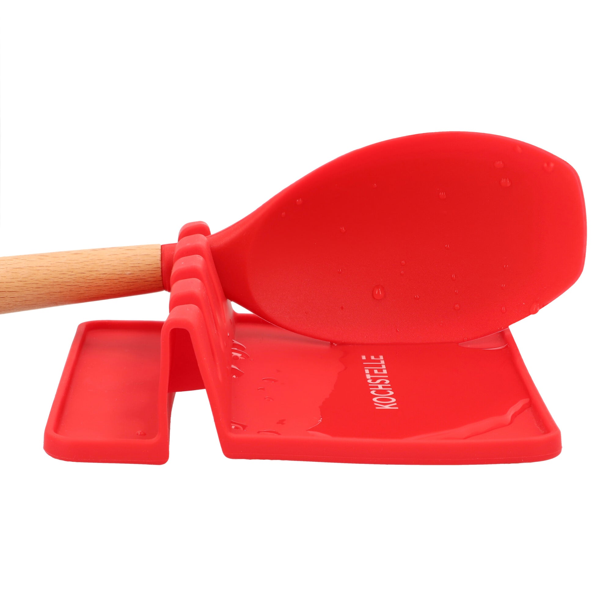Pad Soporte de utensilios de cocina color Rojo